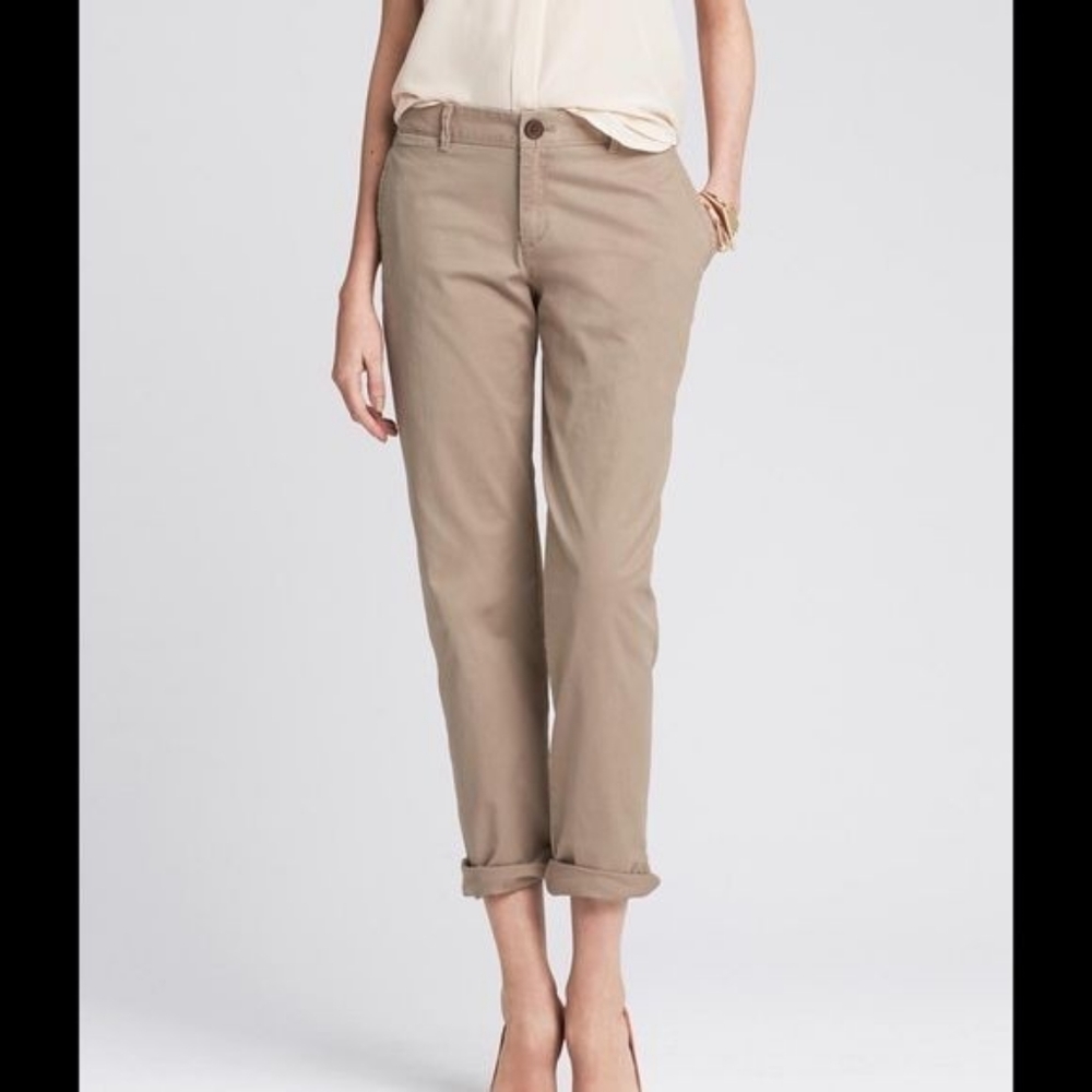 Banana Republic City Chino Pants Sz 6